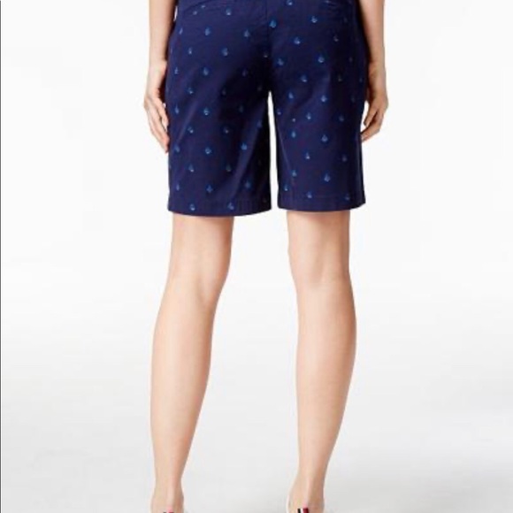 NWT Tommy Hilfiger sailboat print Bermuda Shorts - Picture 2 of 6